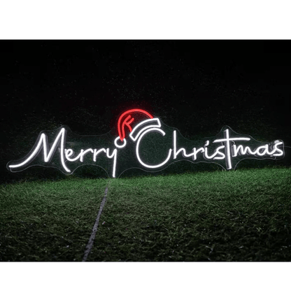 Custom LED Neon Sign - Merry Christmas for Holiday Decor