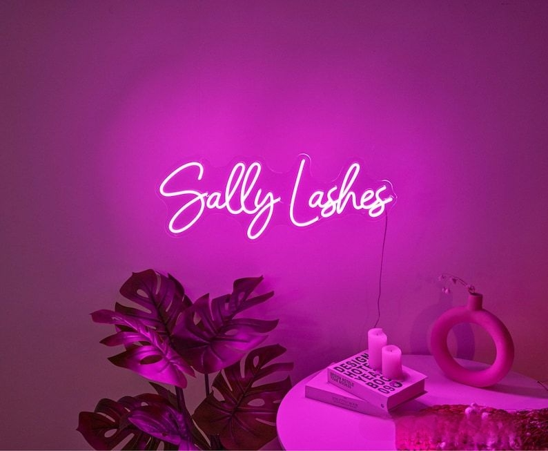 Aesthetic Neon Wall Sign – Perfect Lash Room Light for Salon & Makeup Artists