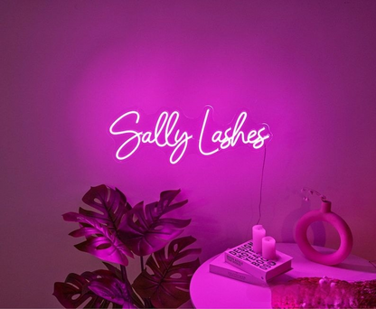 Aesthetic Neon Wall Sign – Perfect Lash Room Light for Salon & Makeup Artists